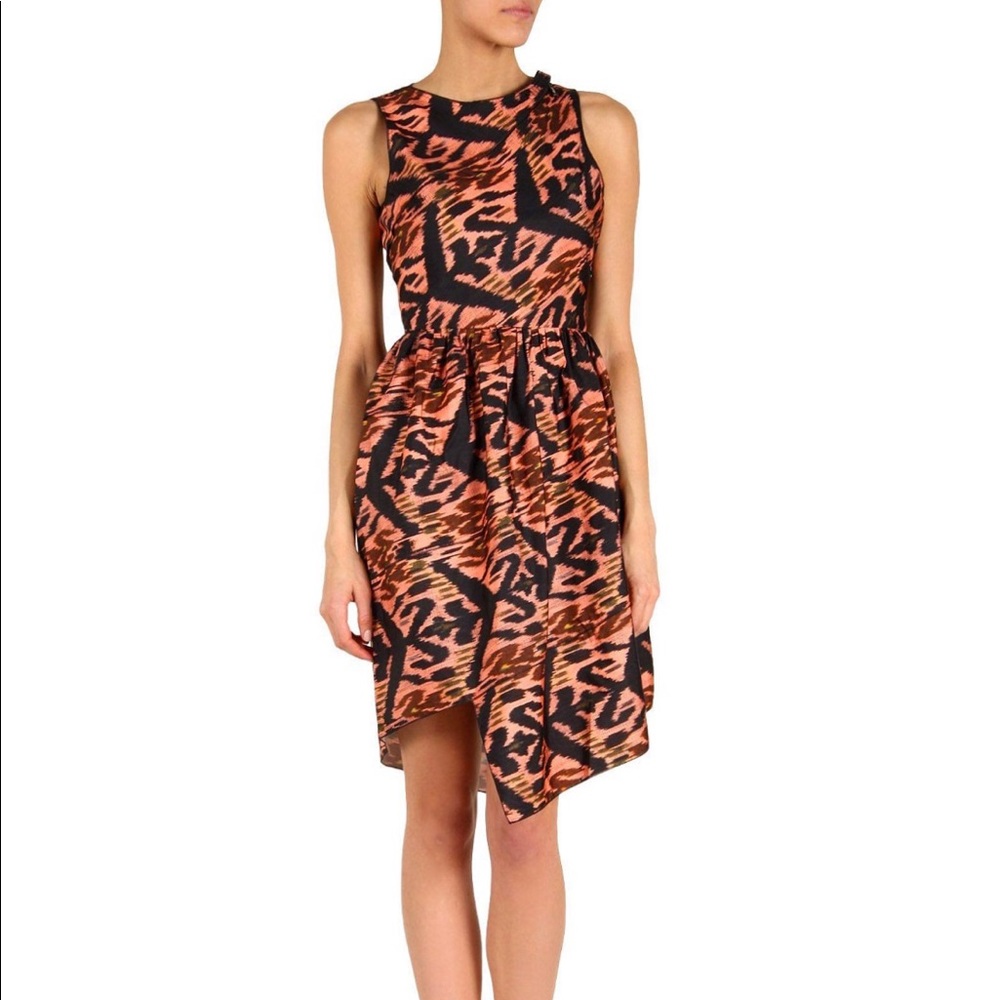 Proenza Schouler printed cocktail dress